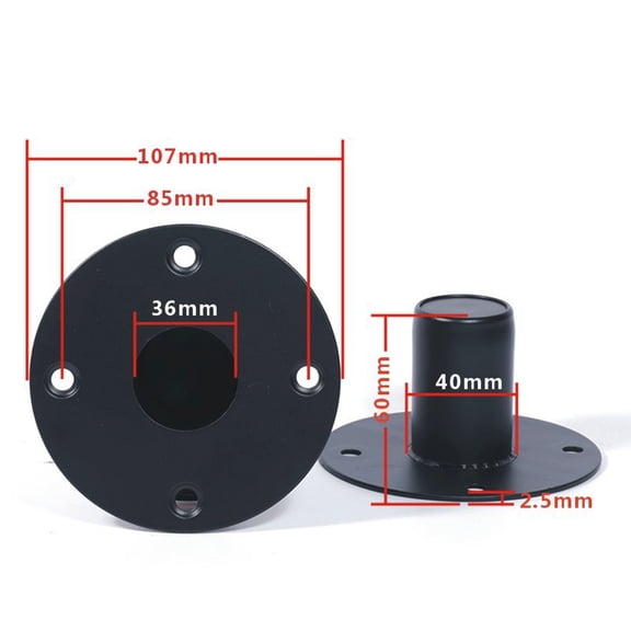 Professional Stage Sound Speakers Base with Metal Speakers Stand Base for Secure Installation