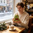 thumbnail image 4 of TOYOUME Cute Christmas Stuffed Plush Toy, 5 Inch, Green, 4 of 6