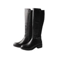 thumbnail image 4 of TMA EYES Women's Knee-High Stretch Riding Boots with Round Toe, 4 of 7