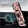 thumbnail image 4 of Estuche GANGXUN para iPhone 13 , soporte giratorio 360°, estilo mecánico y magnético, 4 of 5