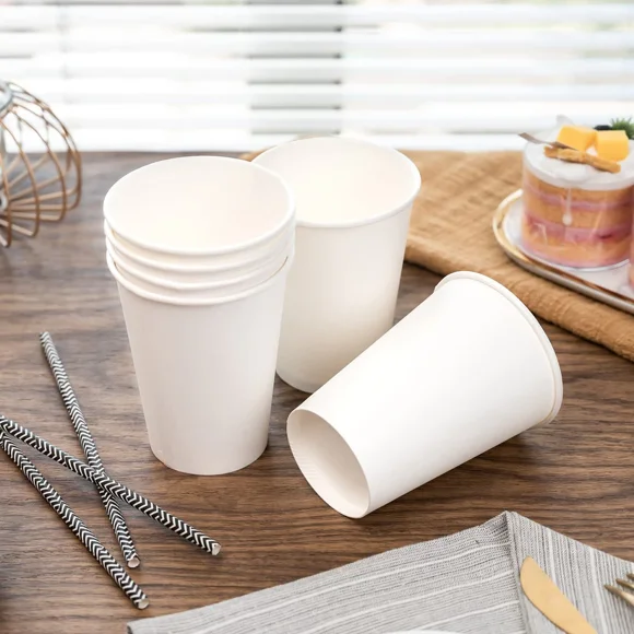 8oz Paper Cups - Single Wall - 1000pcs