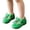 Green, variant on Viluyesy Girls Dress Shoes Closed Toe Bow Hook Loop Soft Sole Princess Party Shoes for Kids Yellow Size 4 Toddler