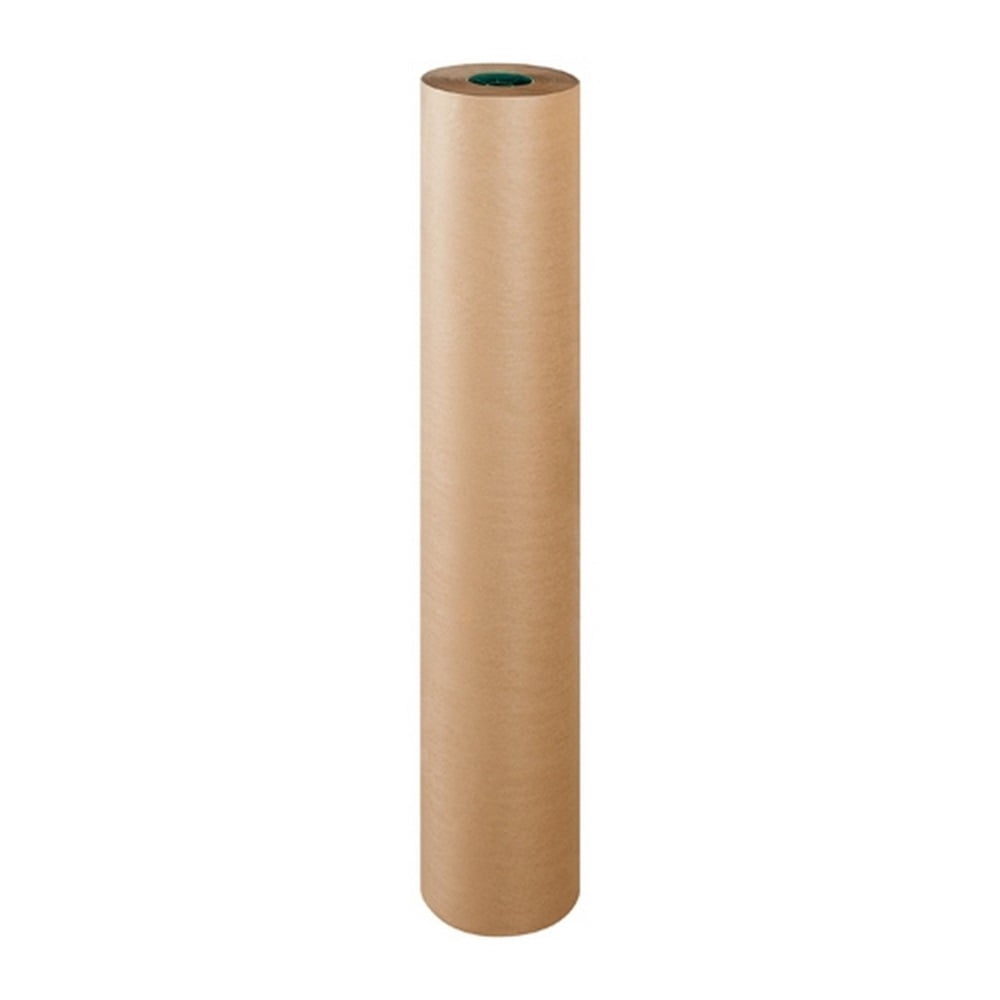 Aviditi Poly Coated Kraft Paper Roll, 50#, 48" x 600', Kraft, Ideal for Wrapping Metals