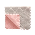 thumbnail image 3 of Clearance NANDIYNZHI 1Pc Cloth Nonstick Oil Coral Velvet Hanging Hand Towels Kitchen Dishclout Dish Towels For Kitchen Cleaning Rags Grey, 3 of 3