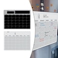 thumbnail image 2 of Acrylic Magnetic Calendar Fridge Magnet Calendar Month Calendar Week Calendar Tablet Small Magnet Refrigerator Message Board Kitchen Refrigerator Reminder Stickers, Notebooks, Shopping Lists, 2 of 7