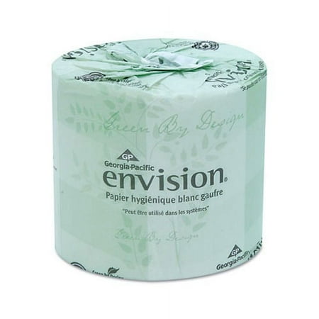 Georgia Pacific Professional Pacific Blue Basic Embossed Bathroom Tissue, Septic Safe, 1-Ply, White, 550 Sheets/Roll, 40 Rolls/Carton -GPC1984101