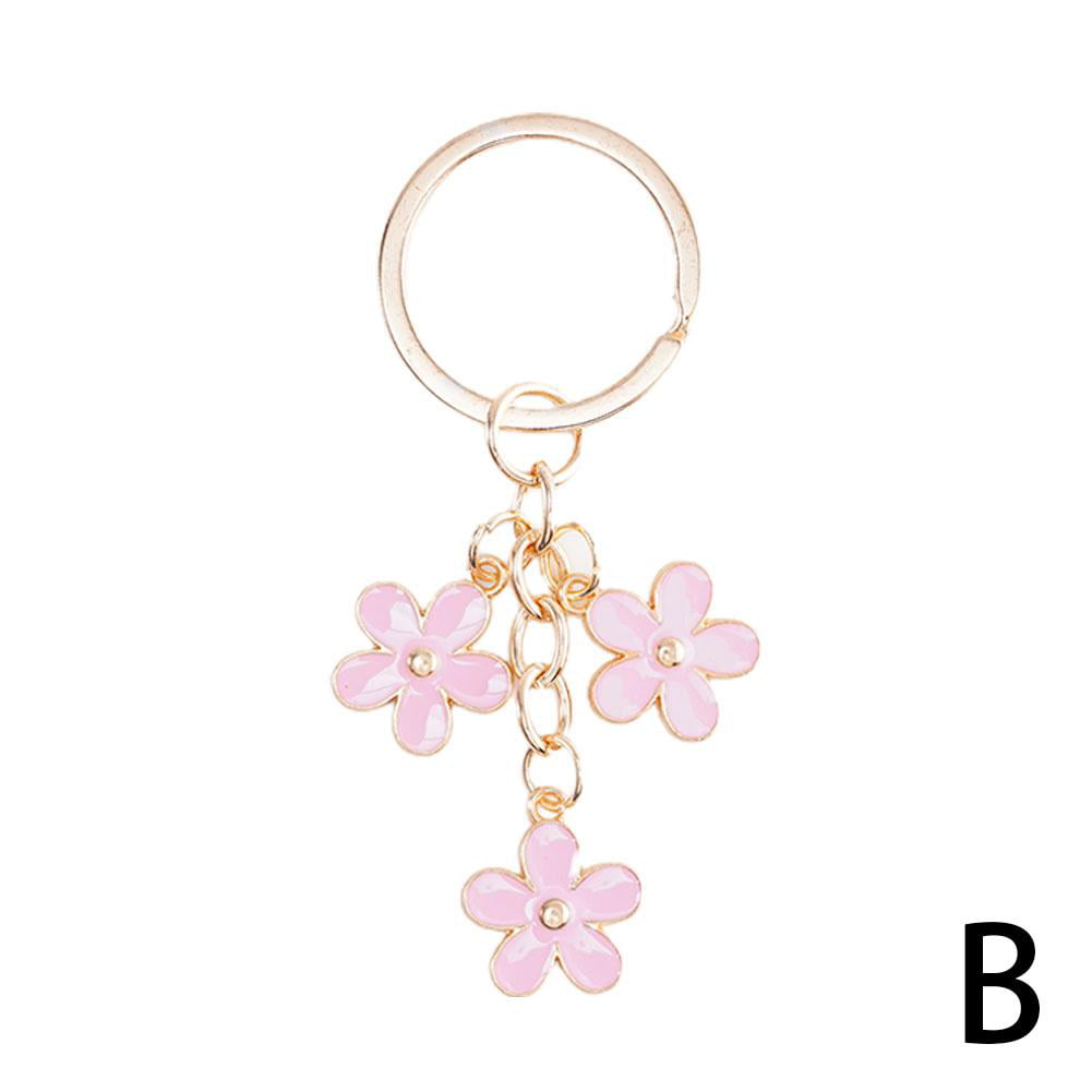 Kasmena 2Pcs Flower Keychains Accessories for Women,Daisy Keychain Cute  Keychains for Women Keychain Charm Floral Keychain Accessories Gift - Yahoo  Shopping
