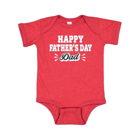 

Inktastic Happy Fathers Day Dad Gift Baby Boy or Baby Girl Bodysuit