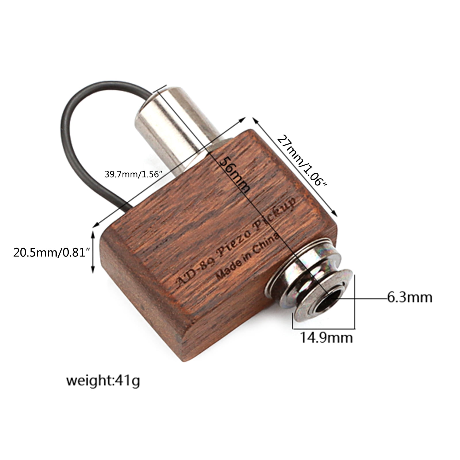 Soundhole Pickup for Acoustic Instruments Clear and Crisp Tone Easy Installation Guitar Soundhole Pickup