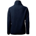 thumbnail image 3 of Women's Cutter & Buck Navy Washington Commanders Americana Cascade Eco Sherpa Fleece Half-Zip Jacket, 3 of 3