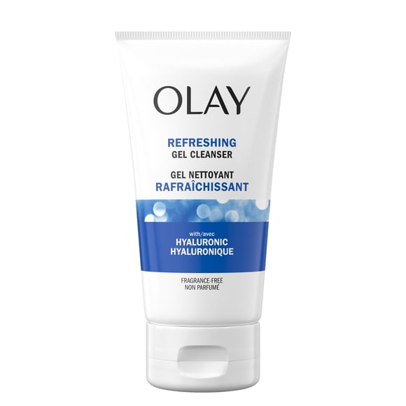 Olay Regenerist Hyaluronic + Peptide 24 Face Wash, Fragrance-Free