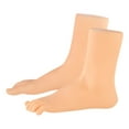 thumbnail image 4 of Minkissy 1 Pair Foot Models Foot Sock Display Mold PVC Vinyl Realistic For Artists, 4 of 8