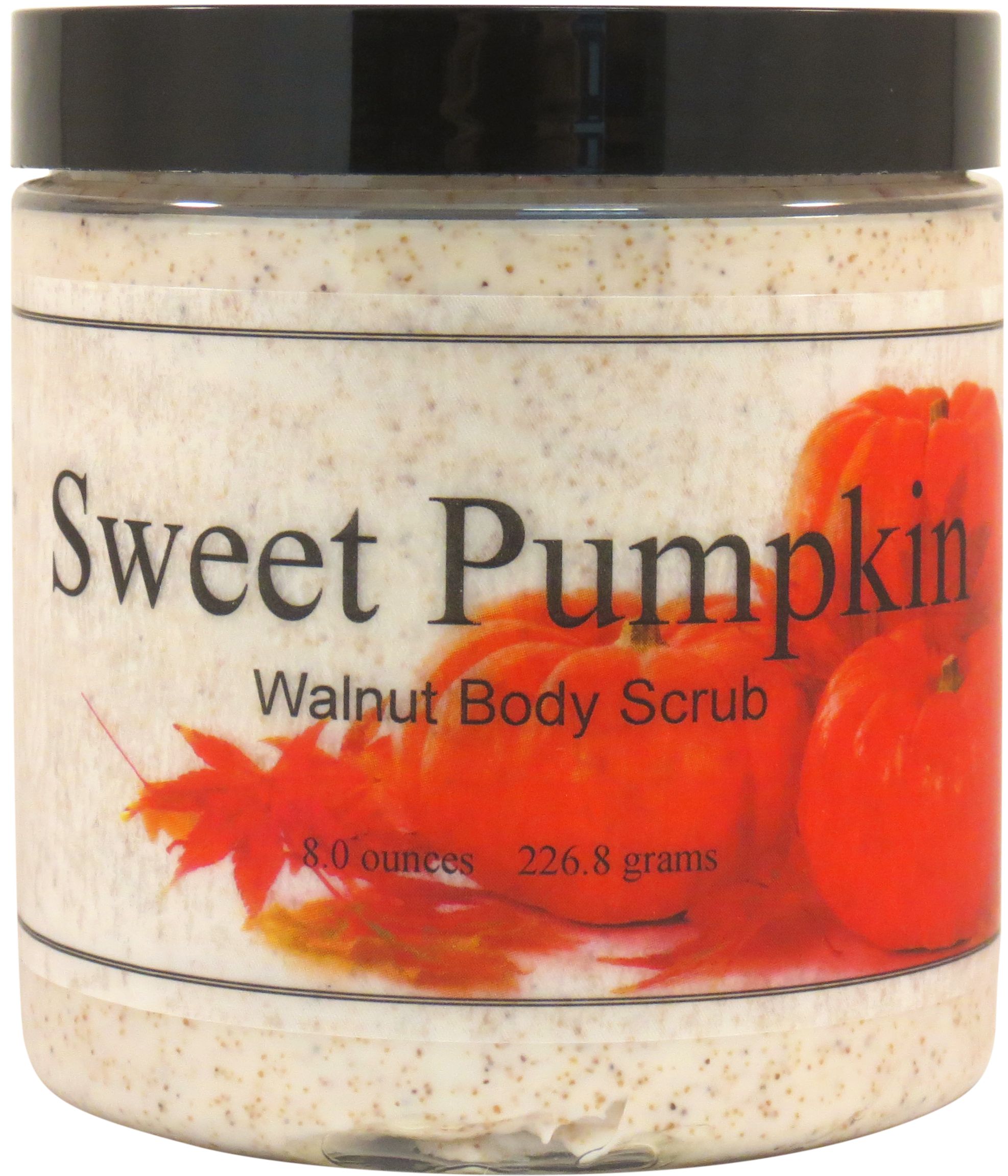 Sweet Pumpkin Walnut Body Scrub, 8 oz