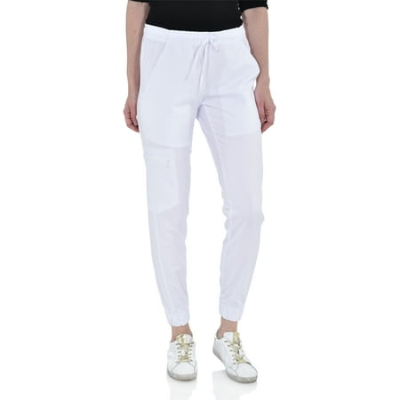 

MediChic Marilyn Monroe Women s and Women s Plus Stretch Four-Pocket Jogger Scrub Pants