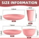 thumbnail image 2 of Juego de vajilla Gudvilla Pink para 8 personas con platos, cuencos y tazas, 2 of 7