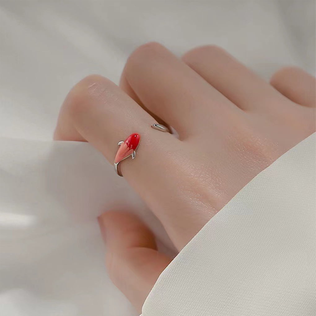 QualitChoice Chinese Style Adjustable Ring Fashion Delicate Rings Special Design Simple Style Finger Jewelry Decoration Christmas Walmart