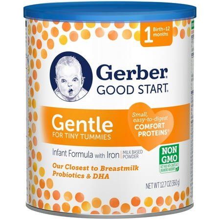 Gerber Good Start Gentle Non-GMO Powder Infant Formula ...