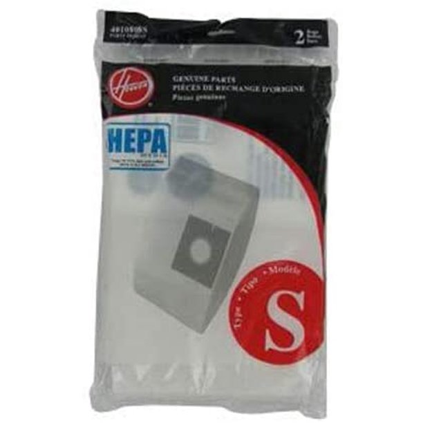 Hoover Type S Vacuum Bags For Canister Models 2PK 4010808S Walmart