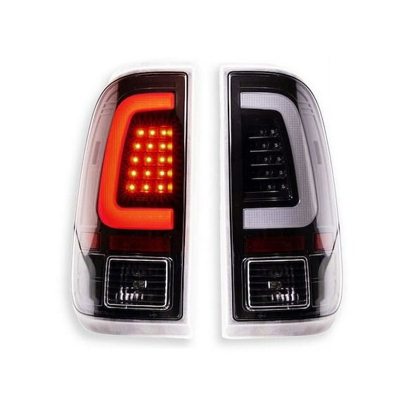 Tail Light Set 2 Piece - Compatible with 2008 - 2016 Ford F-350 Super Duty 2009 2010 2011 2012 2013 2014 2015