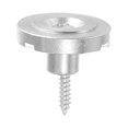 thumbnail image 3 of Unique Bargains Guitare String Retenue Guide Arbre Rond Slotted Guides Arbres Argent avec Vis pour Guitare Basse, 3 of 5