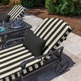 thumbnail image 2 of Casual Cushion Solid Sunbrella® Fabric 1-Piece Outdoor Rectangle Throw Pillow, 19"W x 12"L, Canvas Black, 2 of 5