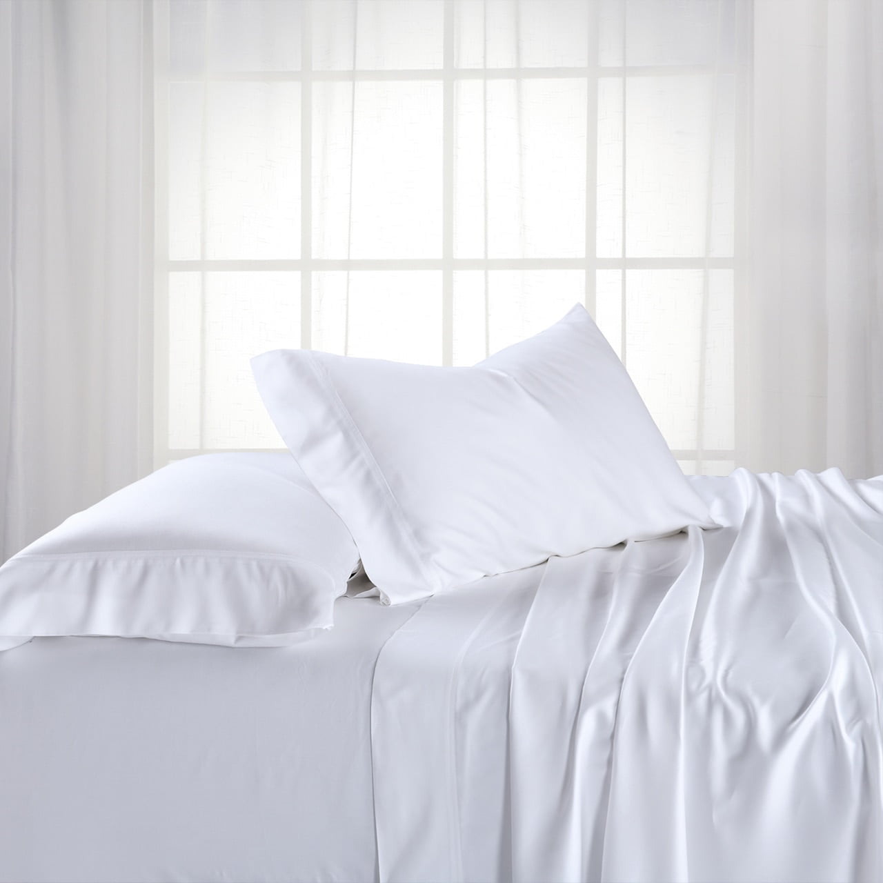 Details about   Fitted Sheet King Size 2 Piece 100% Cotton White T600 Thread Deep Pocket Soft 
