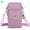 Light Purple, variant on Cell Phone Purse Small Crossbody Shoulder Bag Smartphone Wallet Phone Holder for Women (Black)