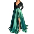 thumbnail image 1 of Prolriy Robes d'Invité de Mariage pour Femmes, Nouvelle Robe Longue à Paillettes pour Femmes, Robe de Soirée de Banquet, Robes de Bal 2025, Robes pour Femmes Vertes, 1 of 3