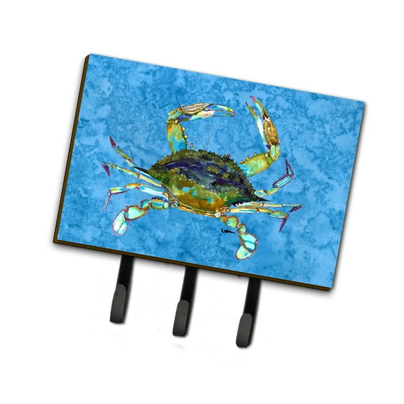Carolines Treasures 8656TH68 Crab Leash or Key Holder Triple Hook multicolor