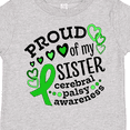thumbnail image 4 of Inktastic Proud of My Sister Cerebral Palsy Awareness Boys or Girls Toddler T-Shirt, 4 of 5