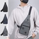 thumbnail image 1 of Bandolera de hombre - Bolsa impermeable de gran capacidad para el pecho con múltiples compartimentos, ligera y duradera para viajes y uso diario, 1 of 6