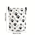 thumbnail image 3 of HaoXun 1 Pcs Cloth Laundry Basket with Paw Print Designs - Foldable Storage Hamper for Home, Office and Toy Storage, 3 of 6