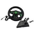 thumbnail image 1 of Rueda de carreras de ordenador, de rotación Universal USB coche conducción simulación juego volante con Pedal para múltiples plataformas Sunnimix volante para juegos, 1 of 8