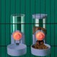 thumbnail image 1 of Juego de comedero automático para jaula de perro, dispensador de alimentos y agua, cuencos colgantes para jaula, perrera (azul), 1 of 4