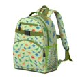 thumbnail image 2 of LightGreen Multicolor Dinosaurs Backpack for School,Cute School Bag,Schoolbag with Adjustable Shoulder Straps & Padded Back,15.25"x11.5"x5.25", 2 of 5