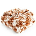 thumbnail image 2 of Amélie Handmade Chunky Knit Chenille Throw Blanket Soft Cozy Blanket for Couch, Sofa Bed, 2 of 6