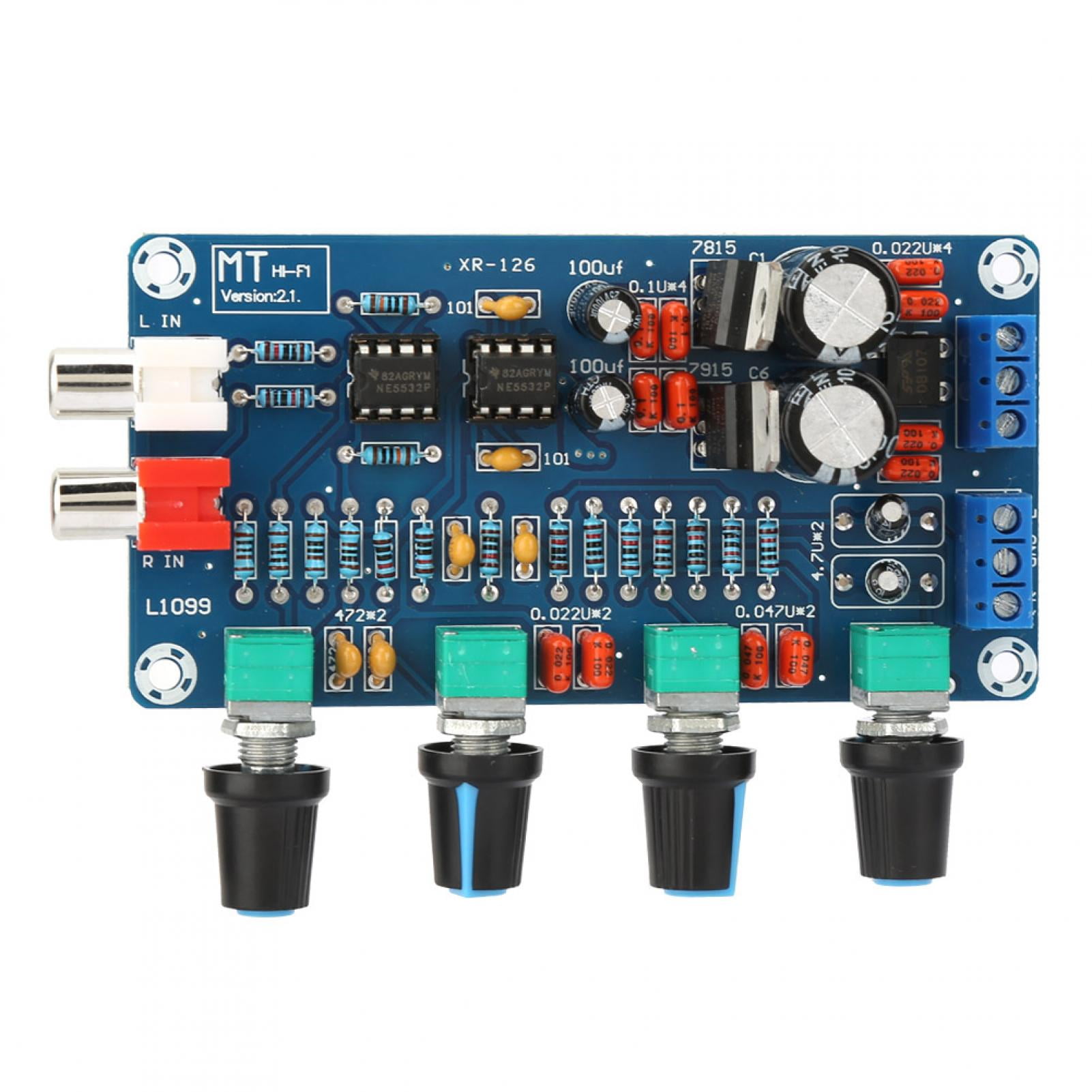 Tuning Board, IC Socket Infinite Coupling Capacitor AC Dual 15V NE5532