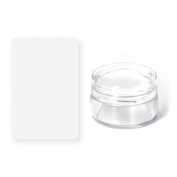 ROZYARD Clear Silicone Nail Stamper Nail Art Stamping for Beginners and Professional