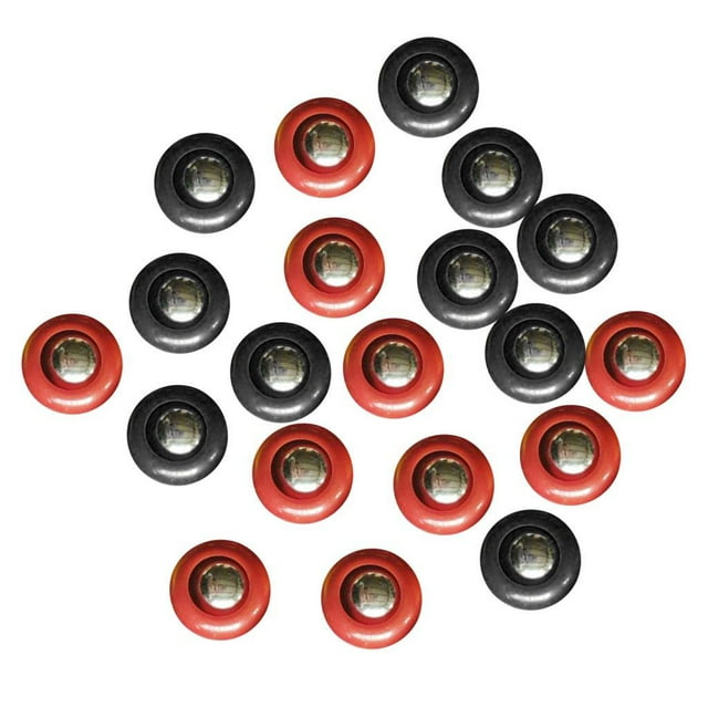bedienty Tabletop Curling Game Pucks Shuffleboard Pucks Lightweight Replacement Set For Easy Play Easy To Play 20 pcs 2x1.56cm