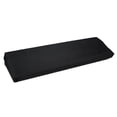 thumbnail image 1 of Funda para piano con correa ajustable, elástica y suave, con hebilla y protector antipolvo para piano de 88 teclas, color negro, 1 of 12