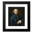 thumbnail image 2 of Pompeo Batoni 20x23 Black Modern Framed Museum Art Print Titled - Portrait of a Gentleman (C. 1762), 2 of 5