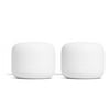 Google Nest WiFi Router Non-Retail Packaging - AC2200 Mesh Wi-Fi 2nd Generation (2-Pack, Snow)