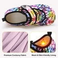 thumbnail image 2 of Slippers for Women Men Soft House Slippers Wide Non-slip Slip on Slipper Shoes, 2 of 7