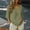 Green, variant on Linen T Shirts For Women Womens 3/4 Sleeve Tops Womens Gauze Tops Cotton Linen Shirts For Women Gauze Shirts Camisole 2026 Outdoor Clothing Women Flowy Plain Gauzy Tees Cardigan Shirt