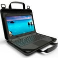 thumbnail image 1 of UZBL 13-14 inch EVA Work-in Laptop Sleeve and Case with Carrying Handle and Strap for Chromebook, Ultrabook and Notebooks, Designed for Students, Classrooms and Business, 1 of 5