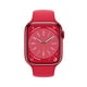 Apple Watch Série 8 [GPS + Cellulaire 45mm] Montre Intelligente W / (Produit) Boîtier en Aluminium Rouge W / (Produit) Rouge Bande de Sport - s / M – image 2 sur 4
