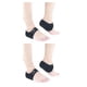 thumbnail image 3 of Vogacara 2 piezas de cubiertas para pies para hombres y mujeres, protectores de talón reutilizables y transpirables, almohadillas portátiles Negro 2piezas, 3 of 6