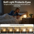 thumbnail image 3 of Baby Night Light, Rechargeable Touch Control Night Light with Stepless Dimming & 7 RGB Color Change, Soft Portable Kids Egg Light with 30/60 Mins Auto Off for Bedside, Breastfeeding, 3 of 4