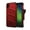 Red & Black, variant on ZIZO BOLT Bundle for Cricket Vision Plus Case with Screen Protector Kickstand Holster Lanyard - Black