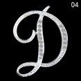 thumbnail image 4 of 1 broche con 26 letras, estilo clásico, para mujer., 4 of 4